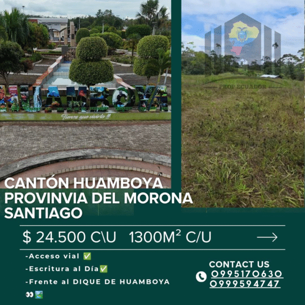 catalogo 1300 m2 Huamboya 2 Lotes1300 m2 en Huamboya