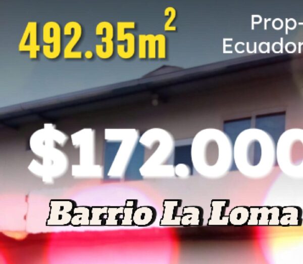 Barrio la loma 492.35m² <MACAS>