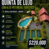 🏊‍♂️ En venta ''Quinta Lopez'' (5,000m²) COMERCIAL Y TURÍSTICO 🏠